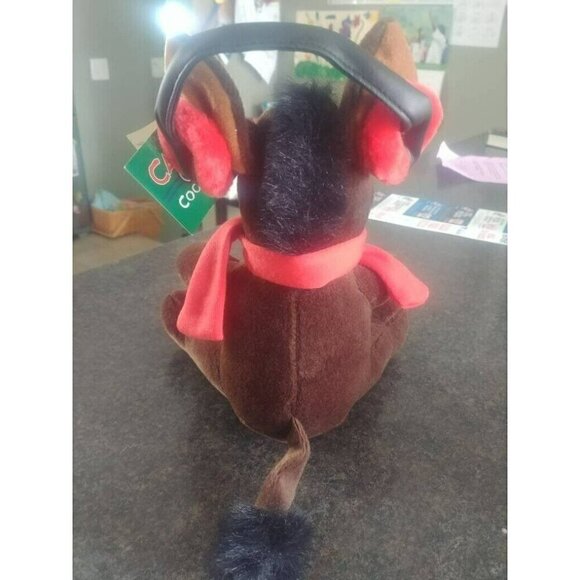 VTG Retro 7 Eleven store Ramone  Donkey Mule plush Canadian 90's Cafe Cooler - Picture 2 of 7